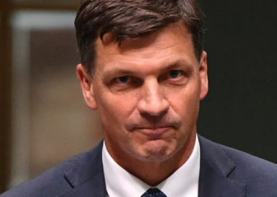 Angus Taylor lying about emissions