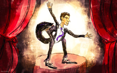 Backflips and somersaults – the NBN black comedy takes a new twist