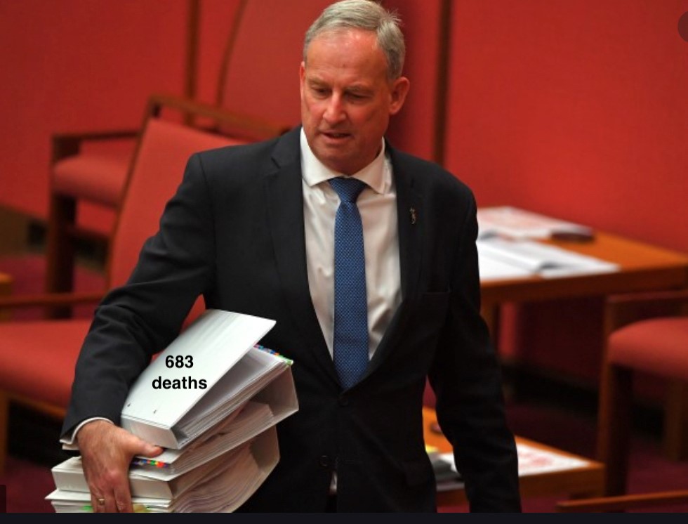 Aged Care Minister Richard Colbeck