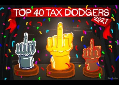 Top 40 Tax dodgers 2021
