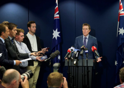 Christian Porter responsible for serial breaches of the law, now cries “rule of law”