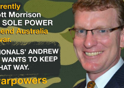 Andrew Gee on war powers reform