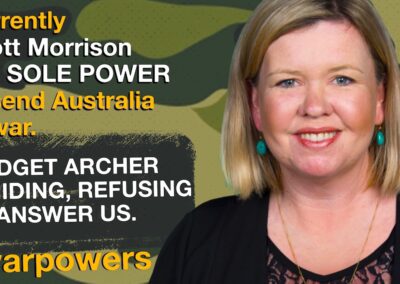 Bridget Archer on war powers reform