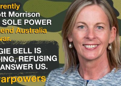 Angie Bell on war powers reform