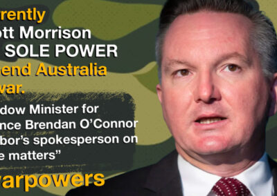 Chris Bowen on war powers reform