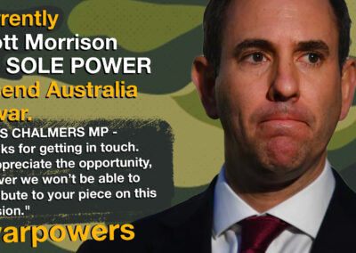 James Chalmers on war powers reform