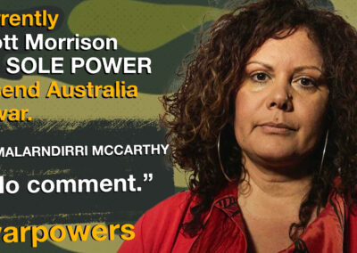 Malarndirri McCarthy on war powers reform