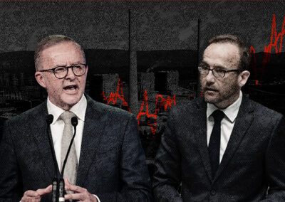 Albanese returns from his honeymoon, bumps into Adam Bandt