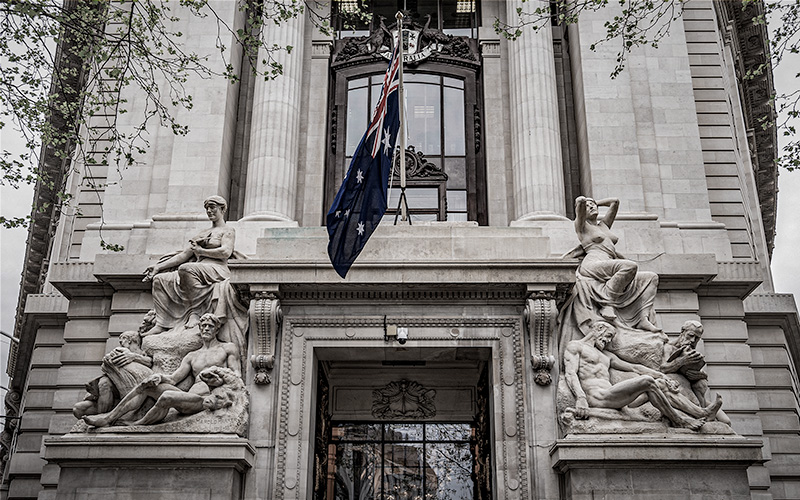 Australia House, London (Image: Grant Stuart).