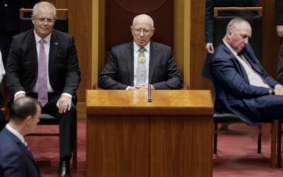 Royal Favours: pipe and slippers time for David Hurley and Scott Morrison