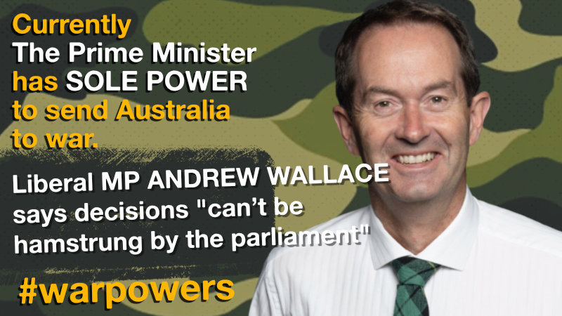 Andrew Wallace on War Powers