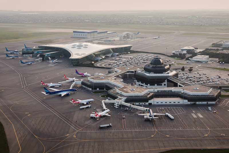 Baku Airport Qantas