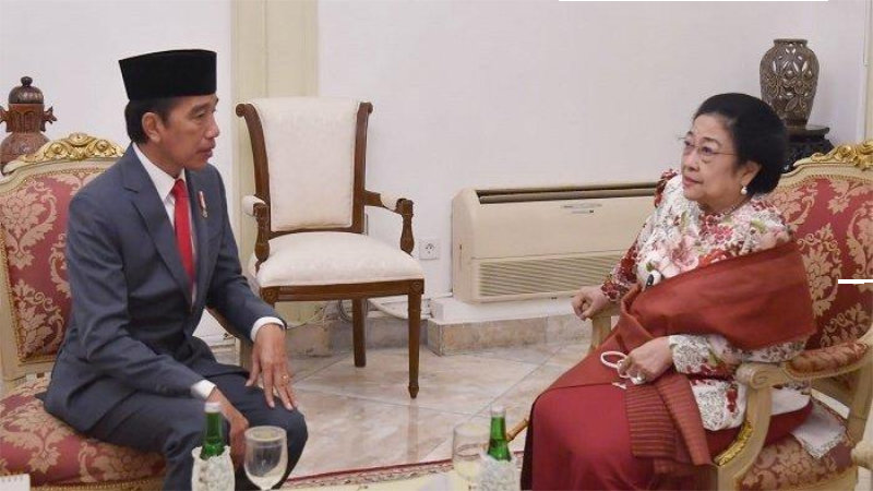 Jokowi and Megawati