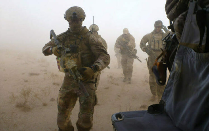 Aussie soldiers