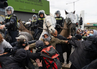 Police violence at Land Forces, extreme media distortions, a shame on Victoria