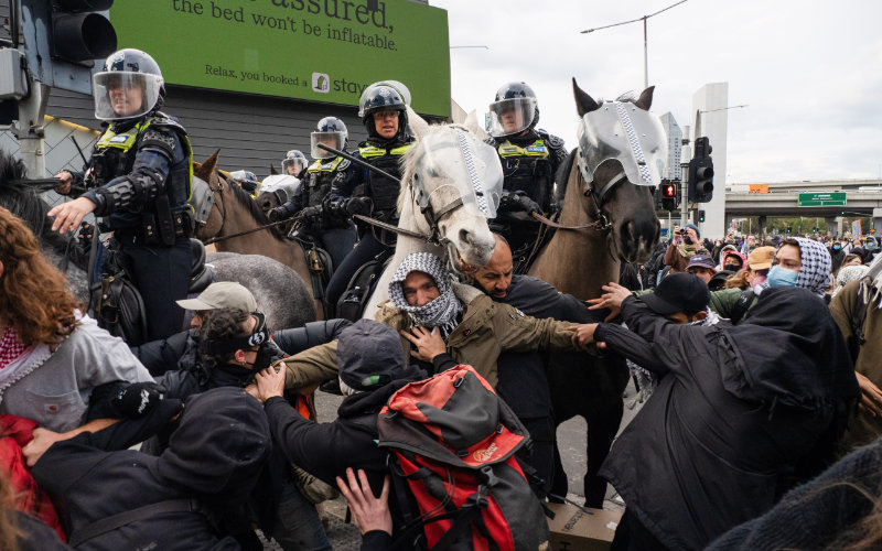 Land Force expo protests, 13/9/2024