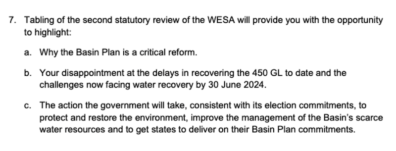 Murray Darling Basin Plan