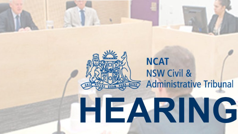 NCAT hearing