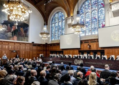 What are the implications for Australia if the ICJ rules against Israel in the genocide case?