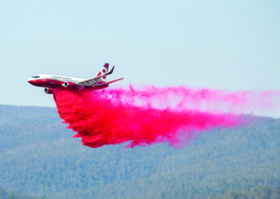 No money for aerial fire figthing, lots for overseas shipyards.