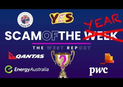 Australian business and politics Scam of the Year