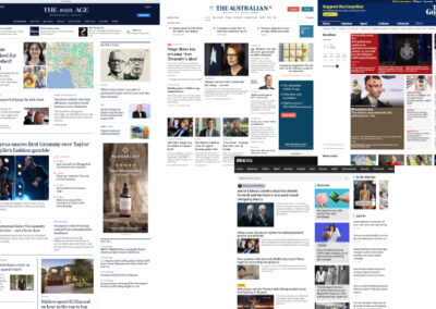War, what is it good for? Not for news anymore, it seems