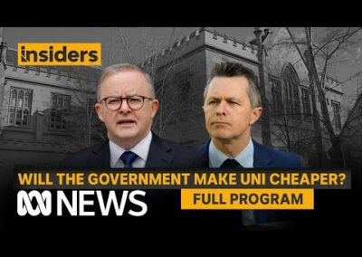 University Reform Analysis + Jason Clare MP | Insiders