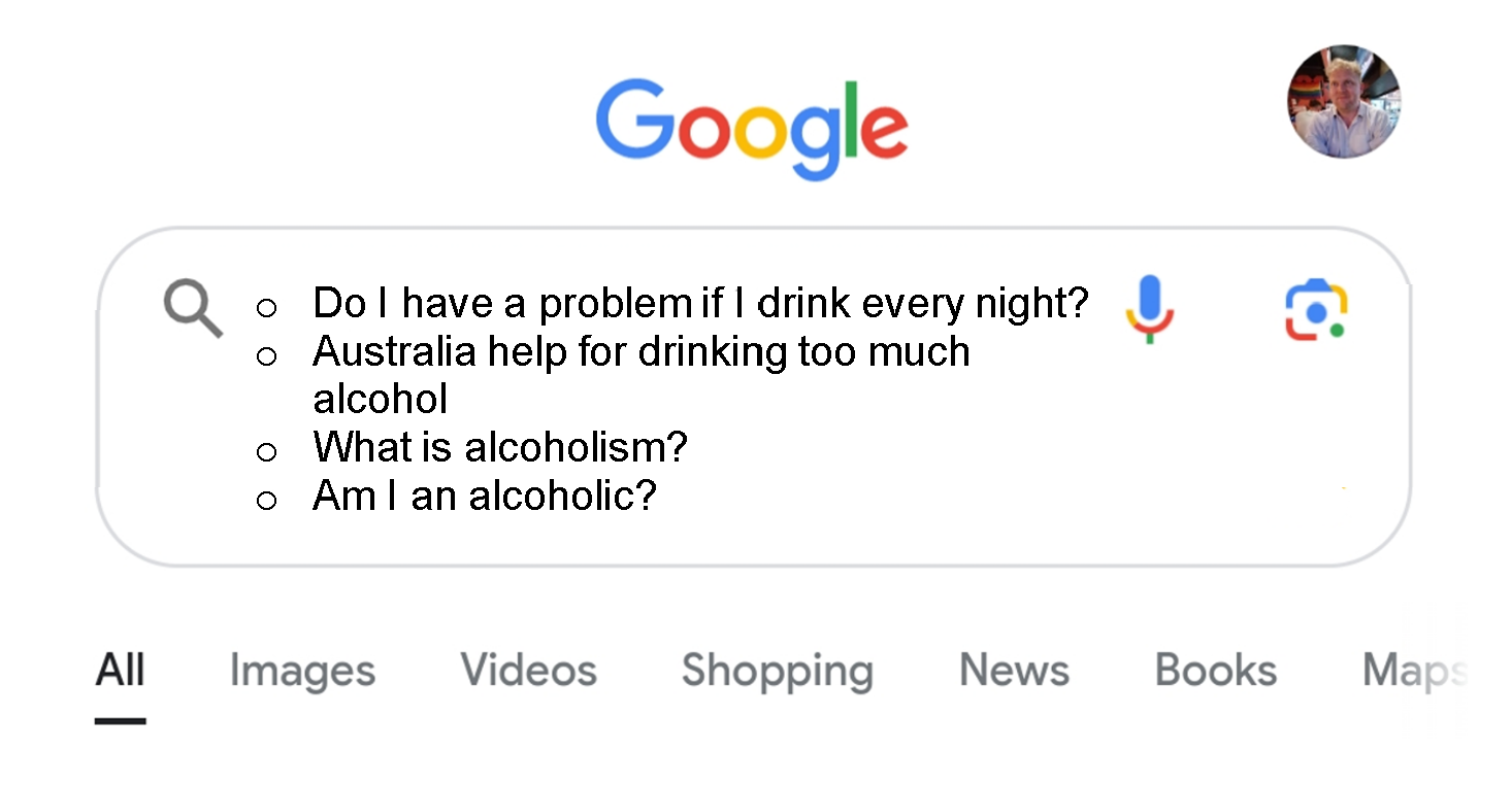 Google alcohol searches