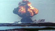 Nuclear bomb test at Montebello Islands