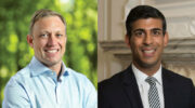 Steven Miles and Rishi Sunak.