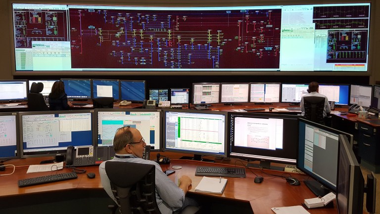 AEMO. Energy market control room