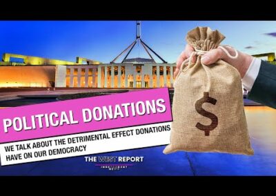 Ban political donations | The West Report