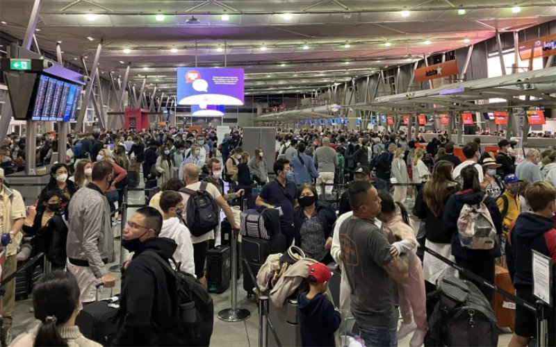 Airport chaos