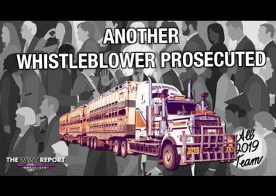 Another Whistleblower prosecuted | The West Report