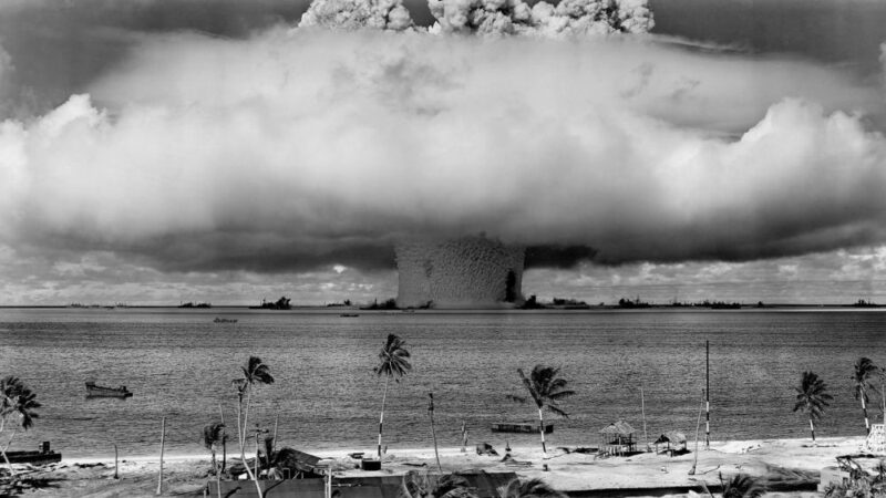 Nuclear bomb testing