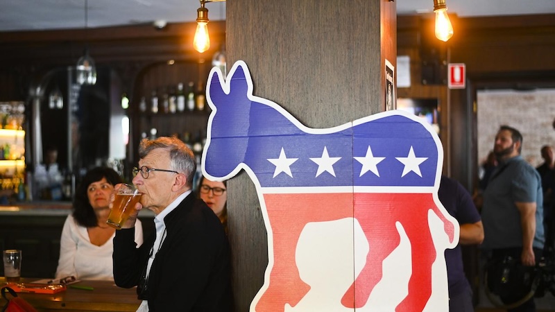 Australian fascination with US election. Image: AAP