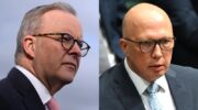 Anthony Albanese and Peter Dutton. Images: AAP