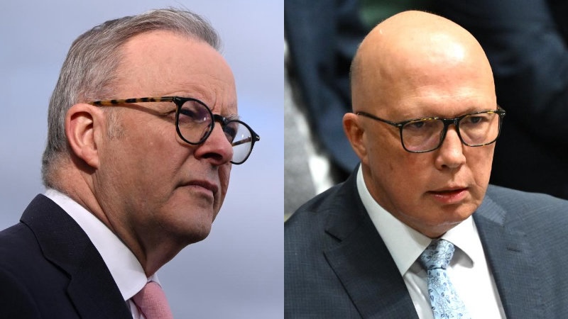 Anthony Albanese and Peter Dutton. Images: AAP