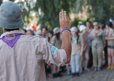 Scouts honour. Come join the Israel army and learn to kill.