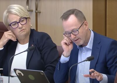 Top bureaucrats shifty to Parliament over library litigation frenzy