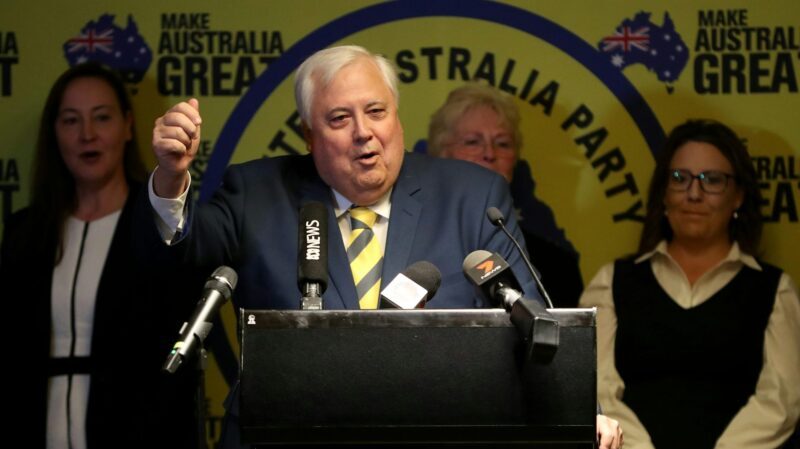 Clive Palmer spending