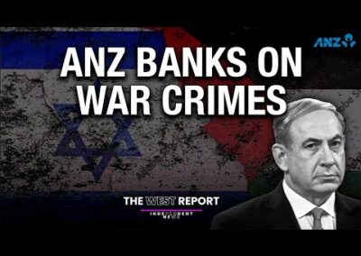 Bank backs war crimes | The West Report