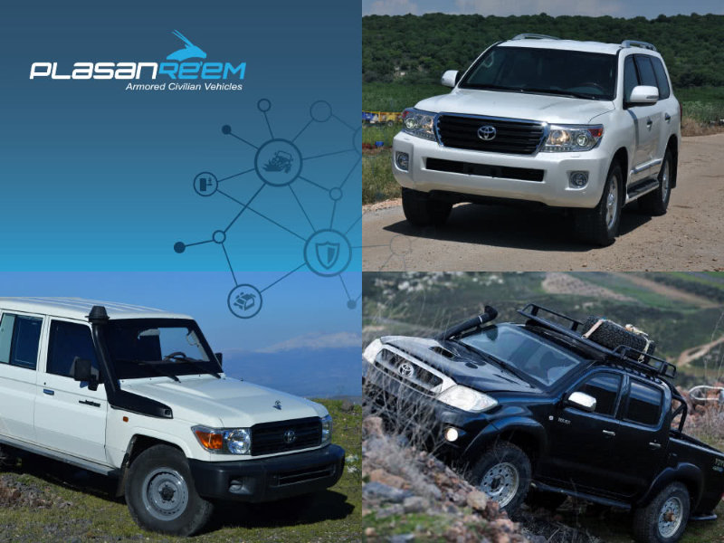 Toyota armoured vehciles