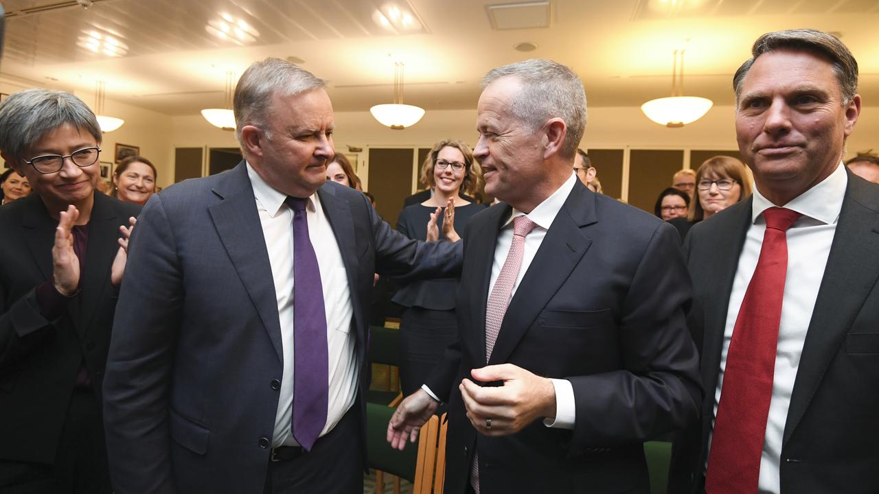 A file photo of Anthony Albanese and Bill Shorten