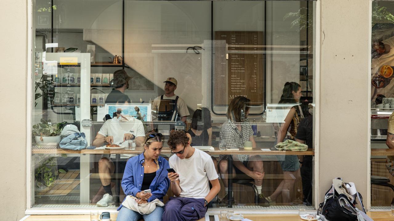 A file photo of a cafe 