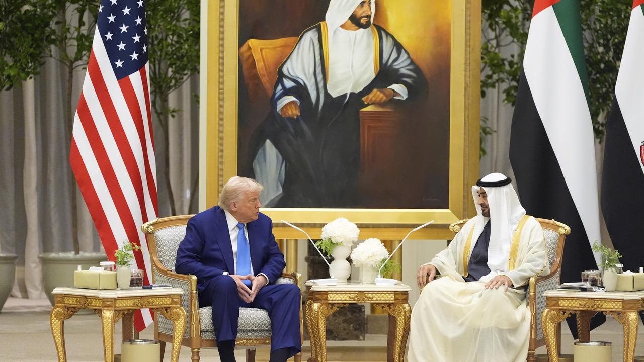 President Donald Trump and UAE President Mohammed bin Zayed Al Nahyan