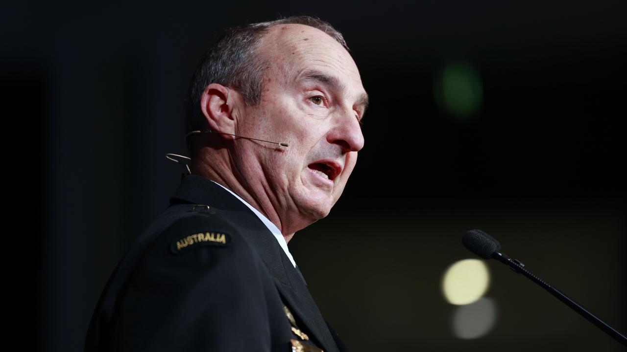 Chief of the Defence Force Admiral David Johnston