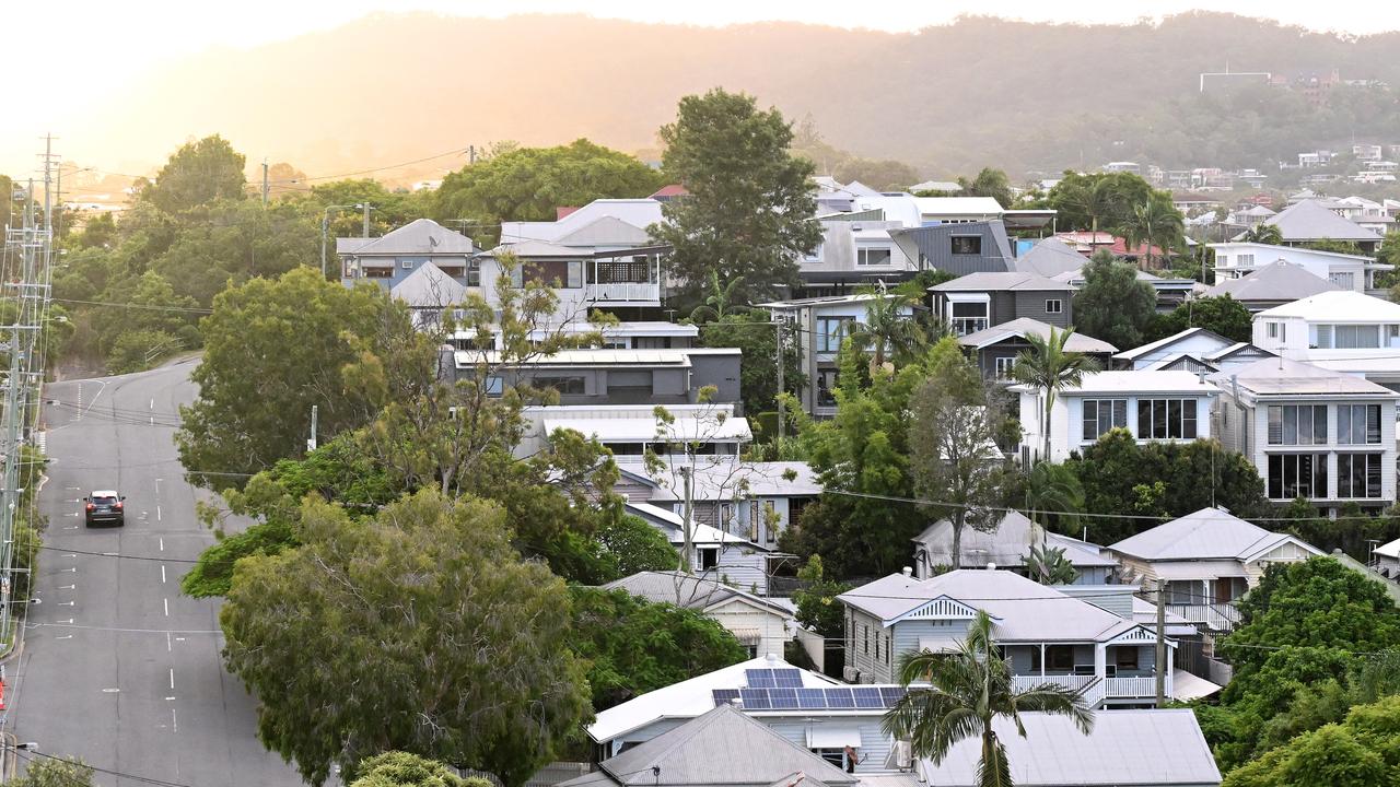 A file photo of houses