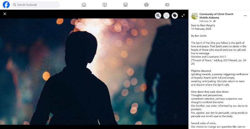 Ben Smith Facebook post