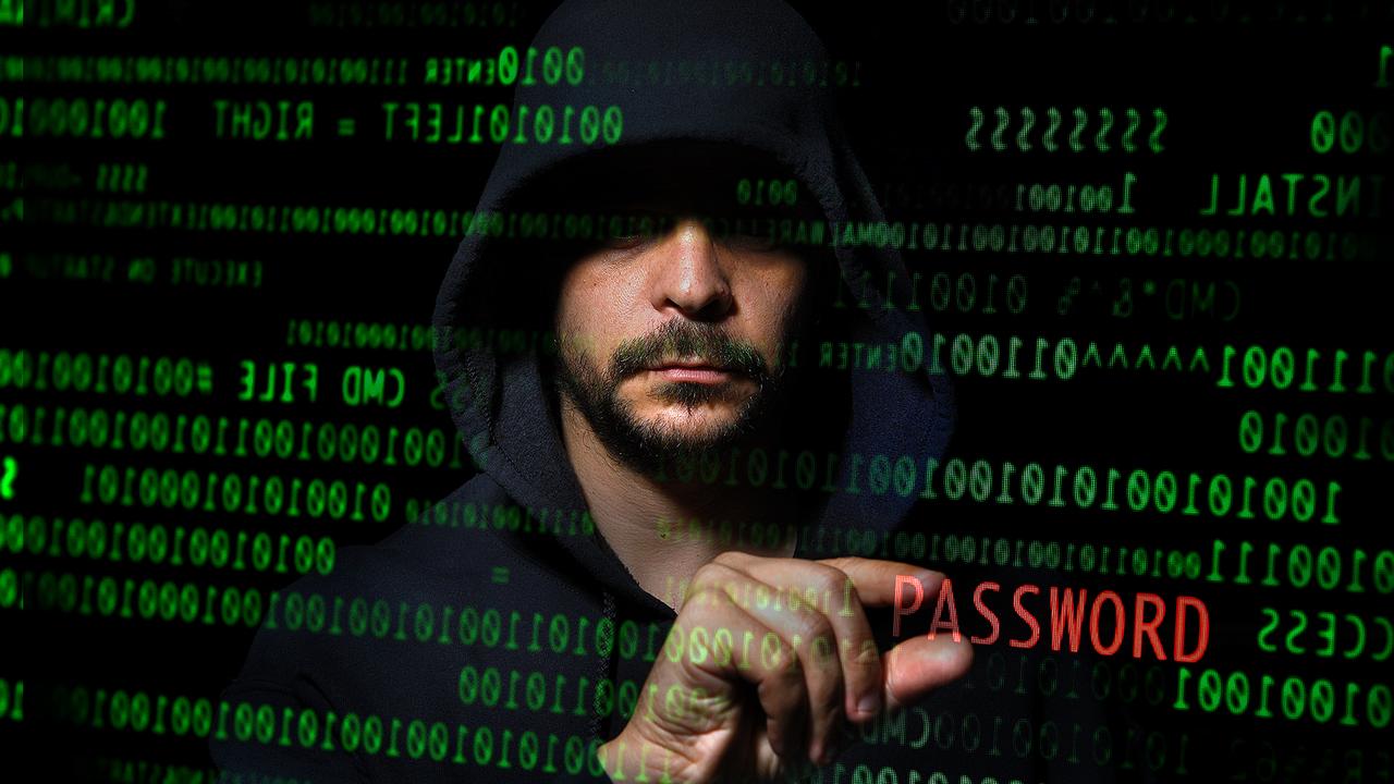 Concept photo depicting cyber security
